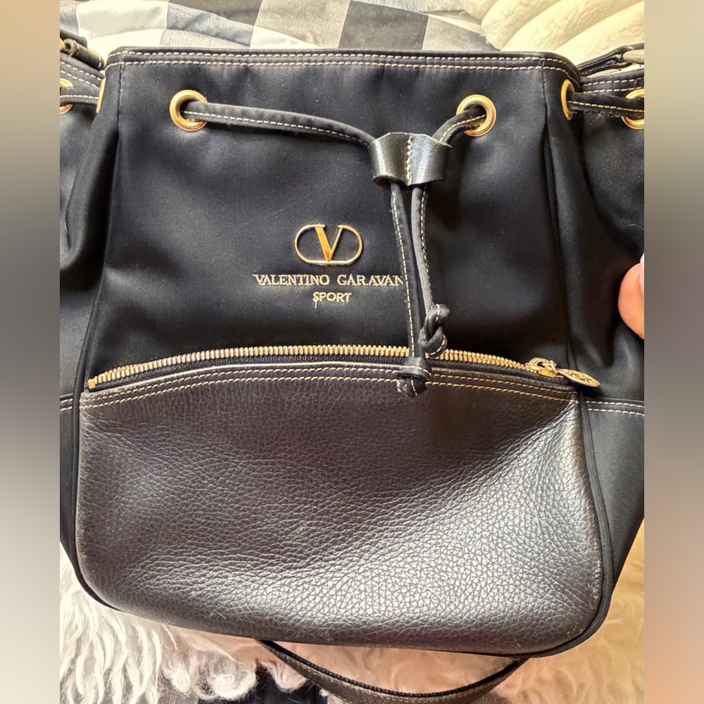 Valentino Garavani Sport Blue Tote Handbag
